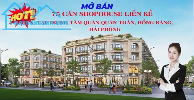 Chỉ 6,1 tỷ lô khe thoáng 75m2, xây 5 tầng trung tâm quận Hồng Bàng, sổ đỏ chính chủ - 1