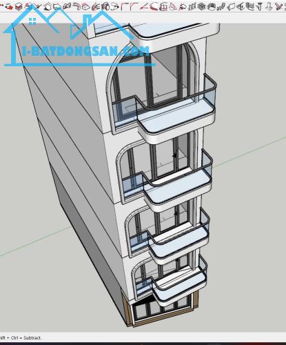 Bân nhà Long biên 6 tầng thang máy chỉ 11 tỷ 6 mặt đường 14m - 4