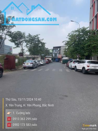 Đất Trần Xá cổngV3 -KCN Sam Sung kinhdoanh đầu tư 1,xty 81m2 – hàng F0 - 5