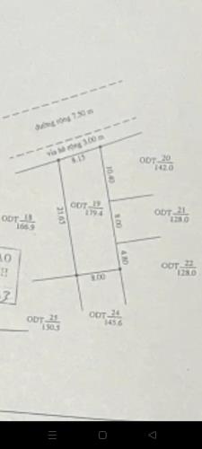 Bán đất nhà vườn KĐT Tuệ Tĩnh, ph Cẩm Thượng, TP HD, 179.4m2, mt 8.15m, đường 13.5m - 2