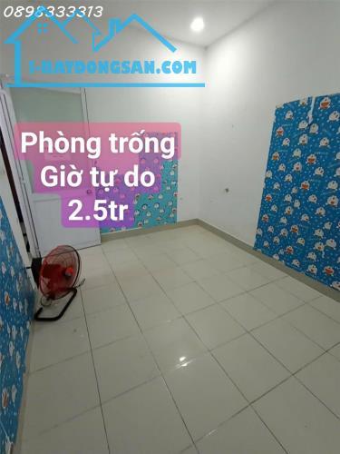 Cho thuê phòng trống, Mặt tiền đường Văn Cao, Giờ giấc tự do chỉ 2,5tr/tháng.