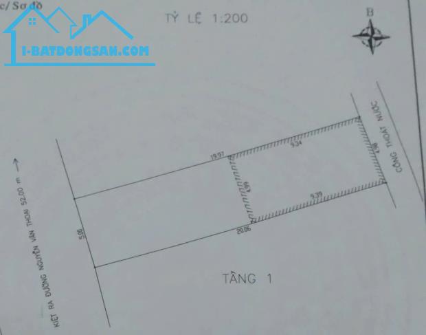 Bán đất đường Nguyễn Văn Thoại lô cực đẹp kiệt 3 ô tô né nhau thông phố tây An Thượng.