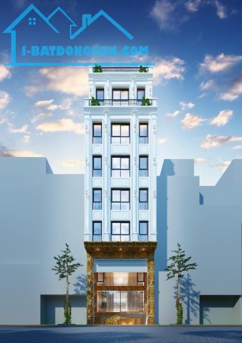 THÁI THỊNH THÁI HÀ VỈA HÈ ÔTÔ TRÁNH TÒA VP KINH DOANH ĐỈNH MỚI ĐẸP SỔ ĐẸP 134m2 9T MT 7.1m - 2