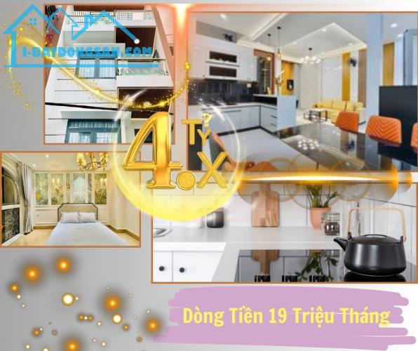 Bán nhà quận tân bình,1T 2L,50m2,FUll NT,dòng tiền 19tr tháng,gần Vincom Plaza  Cộng Hòa