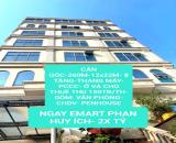 Hiếm, tòa 8 tầng,270m, 12x22m, thu 2 tỷ/n- ngay emart phan huy ích, 2x tỷ