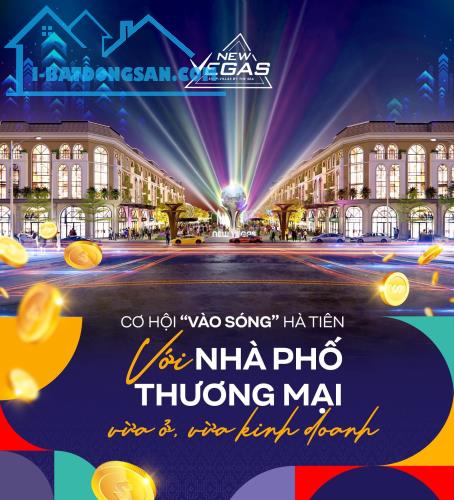 Shop House Mặt Tiền Kinh Doanh 300m2 Dự Án New Vegas view đẹp tại Tp Hà Tiên 6 tỷ 500 - 1