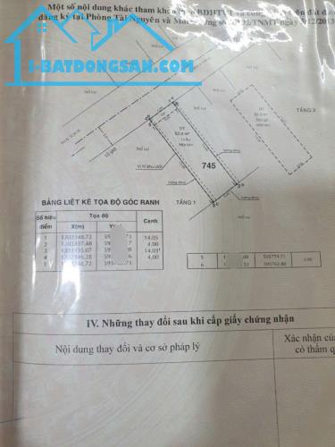 Nhà 2 tầng (4x16m) 1/ Hẻm 6m Lâm Thị Hố, Tân Chánh Hiệp, Q12 giá rẻ 3.68 tỷ - 3