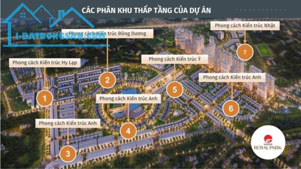 Bán LK 31, 79m2, đường 12m KĐT Hinode Royal Park, Kim Chung Di Trạch, giá 12,5 tỷ. - 1