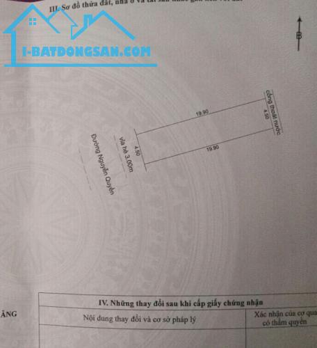 Bán đất Nguyễn Quyền, phường Hòa An, Cẩm Lệ - Đường 5.5m, DT: 90m2 - Gía 3.2 tỷ tl - 1