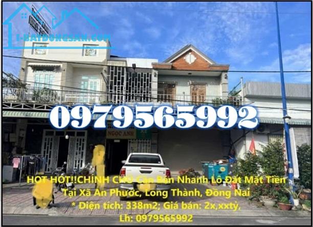 ☀️HOT HOT!! Chính chủ bán nhanh lô đất mặt tiền xã An Phước, Long Thành, Đồng Nai - 1