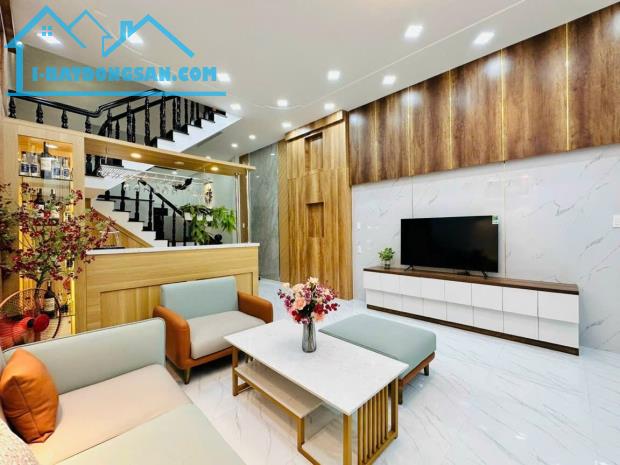 BÁN NHÀ RIÊNG MẶT TIÊN ĐƯỜNG SỐ 1 QYAANJ GÒ VẤP, 69M 4PN 8,7 TY - 2