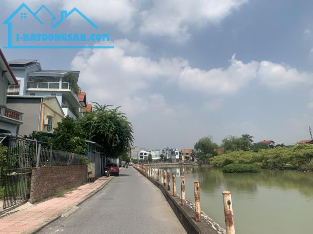 Bán 100m đất view trực diện hồ táo Đầm Tranh, Cự Khối, tặng nhà trên đất đang cho thuê ổn - 1