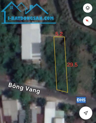 MẶT TIỀN BÔNG VANG - MỸ KHÁNH - Gần ĐH Nam Cần Thơ - Nền đẹp 5.2x29.5 ~ 149m2 thổ cư.