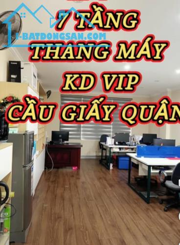 BÁN NHÀ ở TRẦN QUỐC HOÀN, ô tô, 60m, 7 tầng, 23 tỷ - 1