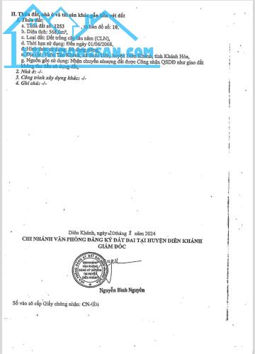 Bán đất vườn Suối Tiên giá rẻ đường thông gần Hương Lộ 39 - phù hợp đất ở - 3