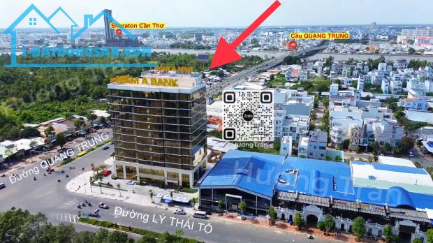 CHO THUÊ MẶT BẰNG TẦNG THƯỢNG 400m2 GÓC 2 MẶT TIỀN QUANG TRUNG - 1