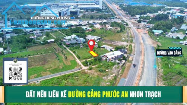 Đất nền Nhơn Trạch giá rẻ - DT127m2 liền kề đường cảng Phước An