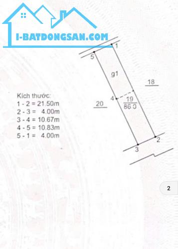 Nguyễn Văn Cừ Long Biên đất phân lô 86 m2 oto đỗ cửa 2 thoáng . Giá 12,9 tỷ - 2