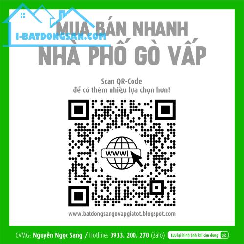 ✅ Bán nhà HXH Phan Huy Ích gần E-mart, 3 tầng, 84m2 – Giá cực rẻ: 5.7 tỷ - 1