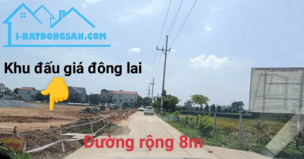 Bán 68m2 đất Full thổ cư Đông Lai, Quang Tiến ô tô đỗ đất giá 2 tỷ - 1