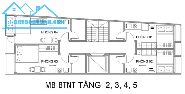 Bán tòa căn hộ phố Hoàng Văn Thái 69m2, 6T thang máy, MT5.2m, 18 phòng nhỉnh 15 tỷ - 3