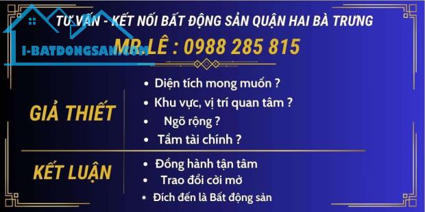 Bán nhà phố Tân Khai, Vĩnh Hưng, Hoàng Mai, ngõ rộng cách phố xấp xỉ 60m, S 36 vuông - 5