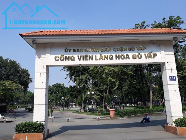 BDS cho thuê 300 triệu/Năm ,Nhà 4 lầu Hẽm oto tải gần CV Làng Hoa - 3