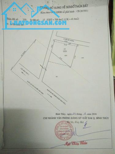Đất kèm kho 3 mặt tiền quốc lộ 91B, Bình Thuỷ, Cần Thơ - 28 tỷ - 5