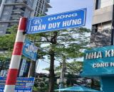 MẢNH ĐẤT VÀNG CẦU GIẤY- TRẦN DUY HƯNG,  HAI MẶT NGÕ- 50M RA PHỐ, 48M2 CÓ 42M2 SÂN CHUNG HƠ