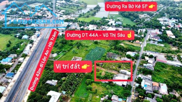 THANH LÝ LÔ ĐẤT MẶT TIỀN ĐƯỜNG NHỰA THỊ TRẤN PHƯỚC HẢI-ĐẤT ĐỎ-BRVT - 2