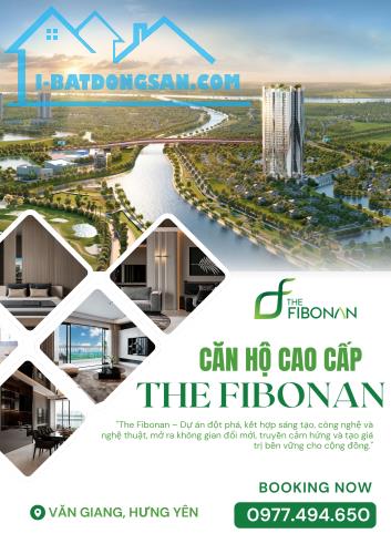 🌟 CĂN HỘ 2PN VIEW SÔNG & CÔNG VIÊN - FIBONAN CHUNG CƯ🌟 ✨ CK 6% - Nhận nhà 2025