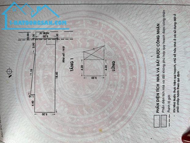 Chính Chủ Bán Nhà  Tại 14/11 Nhất Chi Mai, phường 13, quận Tân Bình, Tp.HCM.