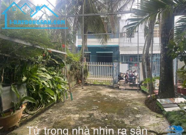 Bán gấp miếng đất tặng nhà nát ở Tân Thông Hội Củ Chi 5x21 108m2 450 TRIỆU, SHR