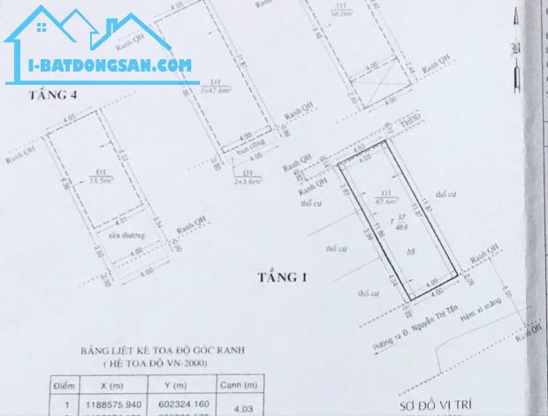 Bán nhà 5 Tầng Sổ ĐẸP A4 Không chút lộ giới, Nguyễn Thị Tần Quận 8 - 1