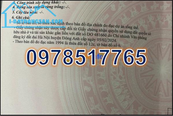 ☀️Bán đất vị trí đẹp tại thôn Nhuế, xã Kim Chung, Đông Anh, Hà Nội, 3,36tỷ, 0978517765