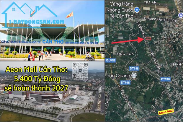 🔥HIẾM!!! ĐẤT LỚN 2.259m2 ODT MẶT TIỀN (SÂN BAY) - ĐẠI LỘ VÕ VĂN KIỆT