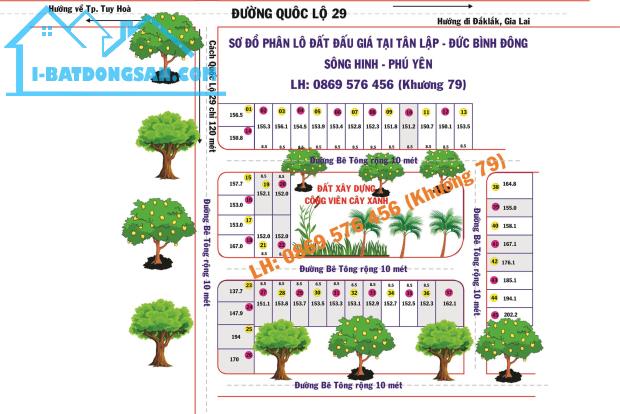 Đất Nền Giá Rẻ Tại Sông Hinh Phú Yên