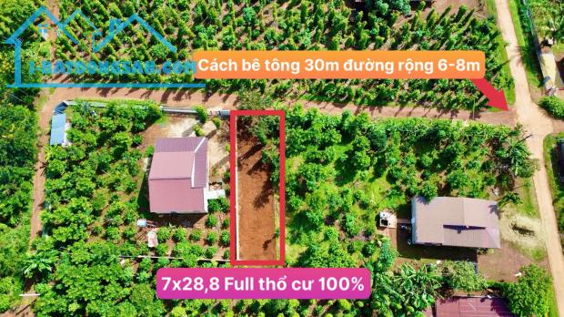 Lô đất cách trung tâm huyện chỉ 1.5km, cách quốc lộ chỉ 2km cách sân bay 18km giá chỉ - 1