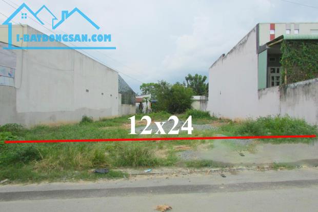 BÁN ĐẤT 288M² (12X24), ĐƯỜNG TỈNH LỘ 15, PHÚ HÒA ĐÔNG, CỦ CHI – CHỈ 1 TỶ 1 (TL)