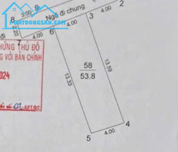 BÁN ĐẤT PHÚ THƯỢNG 53M2 MẶT TIỀN 4M HÀNG XÓM CIPUTRA GIÁ HƠN 7TỶ