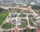 BÁN ĐẤT ĐẤU GIÁ X1 NGUYÊN KHÊ ĐÔNG ANH , LÔ GÓC GẦN KÊNH ĐÀO QL3