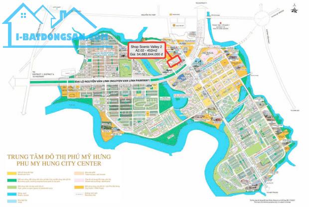 Bán Shop A0.02 Scenic Valley 2 Phú Mỹ Hưng – Siêu Phẩm 452m², Vị Trí Vàng Tại Phú Mỹ - 2