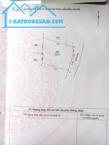 Hot hot! Bán 3 lô đất, mỗi lô ~ 100m2 mặt tiền 5m, tổng diện tích 293,5m2 tại THÔN 3, XÃ