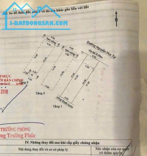 Bán nhà 03 tầng Nguyễn Huy Tự, phường Hòa Minh, Liên Chiểu - DT: 76.5m2, Giá 4.69 tỷ tl - 2