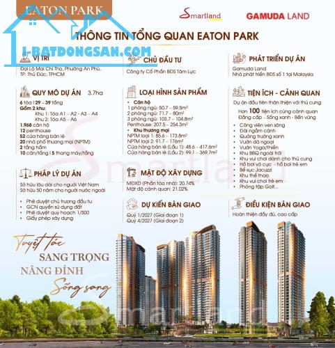 Căn hộ Eaton Park mặt tiền Mai Chí Thọ, Q2 mở bán gd2, pháp lý hoàn chỉnh - 5