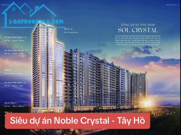 Bất động sản hàng hiệu - Skyvilla Noble Crystal Tây Hồ. Nâng tầm đẳng cấp sống thượng lưu - 1