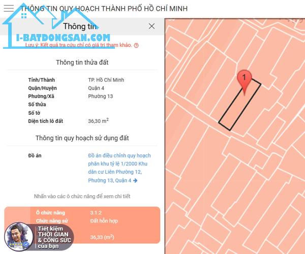 BÁN NHÀ ĐOÀN VĂN BƠ. 36M2. 3MX12.4M. 2 TẦNG.NHÀ 2 PHÒNG NGỦ. SÁT MẶT ĐƯỜNG. TIỆN ĐI LÀM Q1