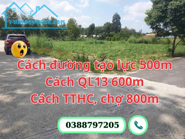 Chỉ 1 lô duy nhất 2 mặt tiền đường - Đất ở Thị Trấn Lai Uyên, Bàu Bàng - 2