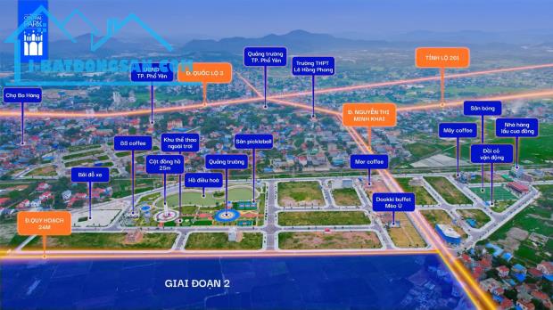 Khu đất SIÊU HIẾM - liền kề KCN Samsung Thái Nguyên - giá chỉ từ 23tr/m2 - 1