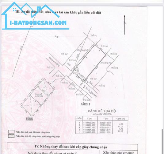 NHÀ GẦN MẠT TIỀN NGÔ TẤT TỐ P22 BT 53M2 GIÁ CHỈ 4,8 TỶ - 2